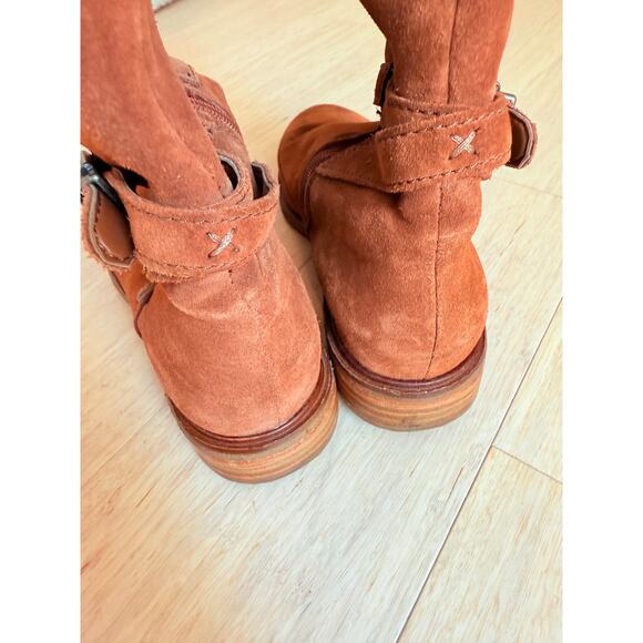 Clarks Suede Knee High Boots Size 6 - Picture 5 of 7